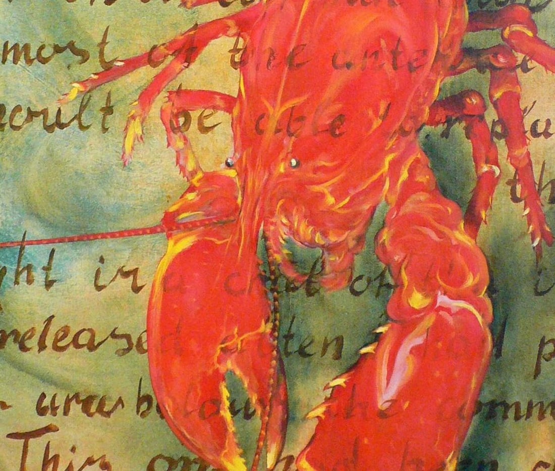 Oil painting Lobster Korkishko Vasily - 8