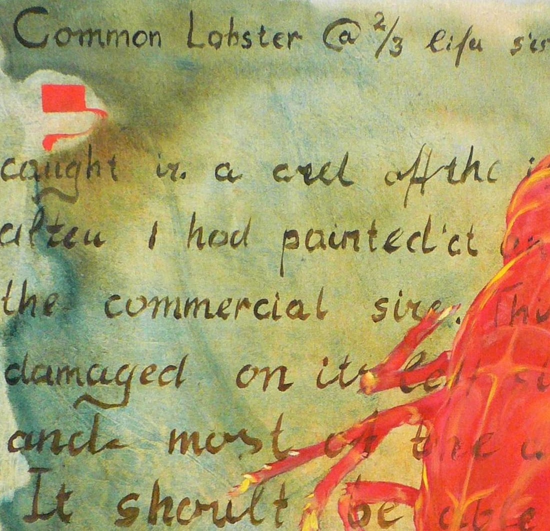 Oil painting Lobster Korkishko Vasily - 9