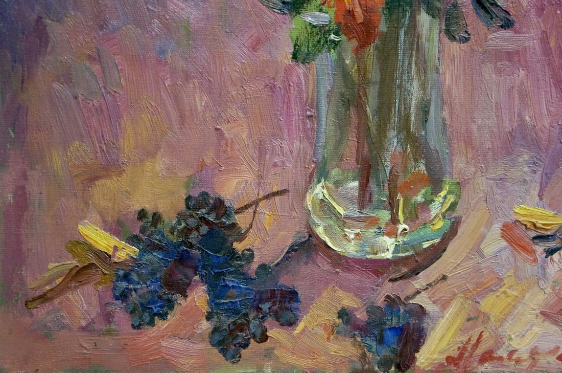 Oil painting Red roses Malyarenko Igor Alekseevich - 2