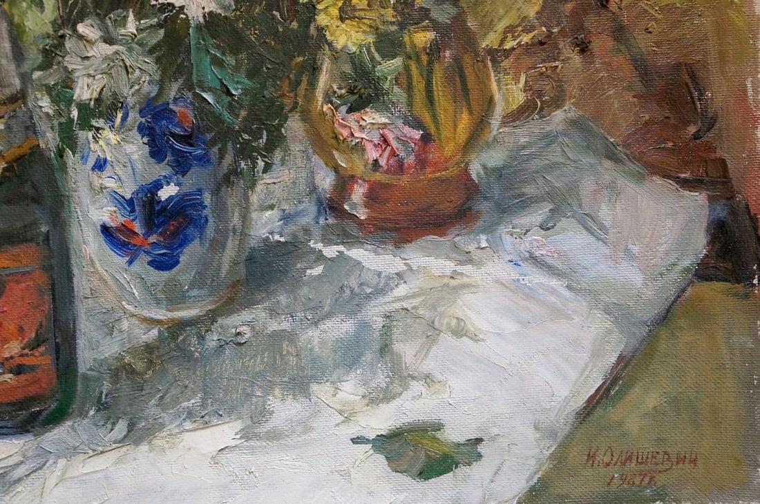 Oil painting Anniversary Still Life I. Olishevich - 5