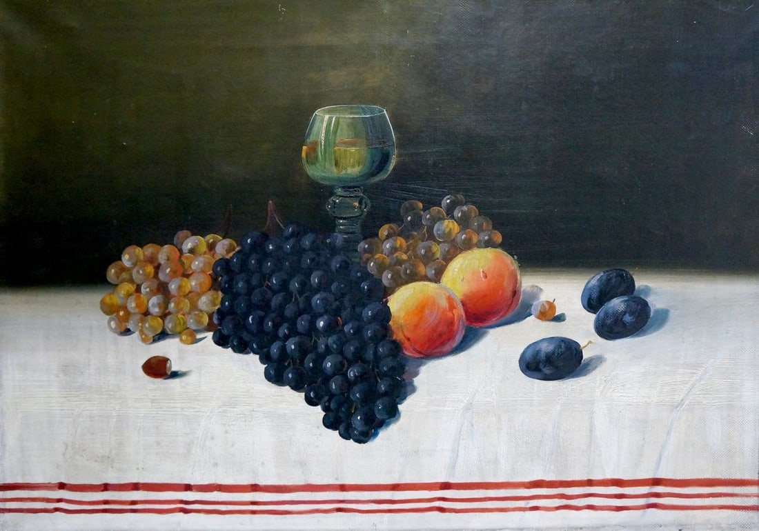 Oil painting Sweet joy. Grape (1 of 8)