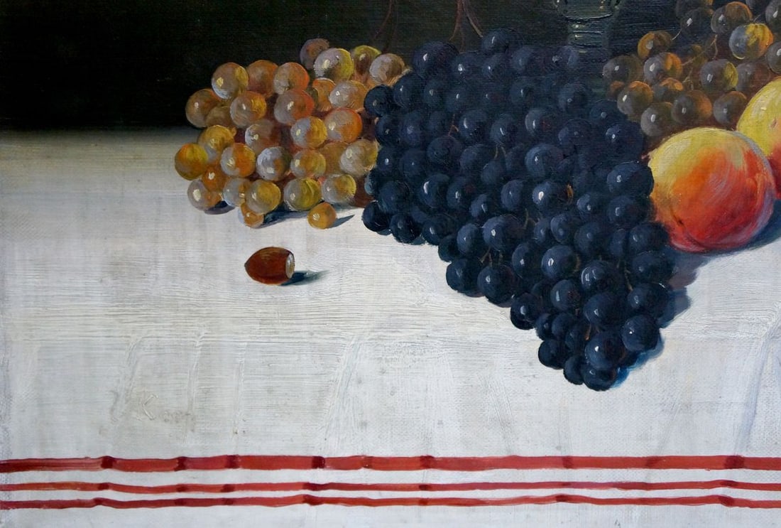 Oil painting Sweet joy. Grape - 2