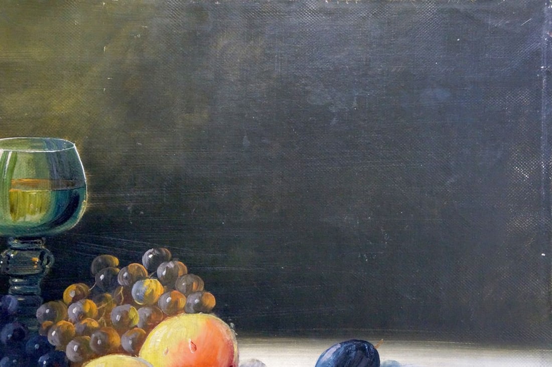 Oil painting Sweet joy. Grape - 4