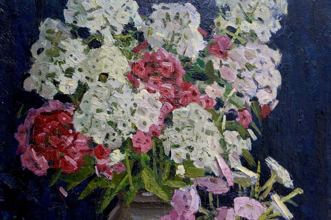 Oil painting Flowers Zhugan Vladimir Alexandrovich - 3