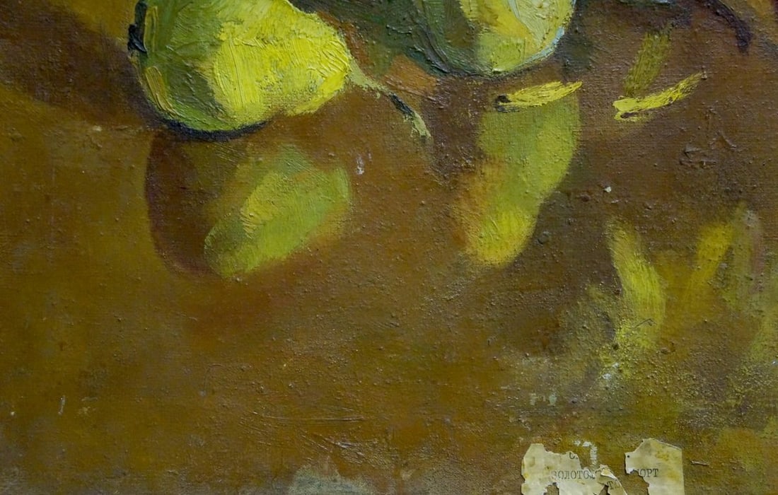 Oil painting Flowers D. Serov - 2