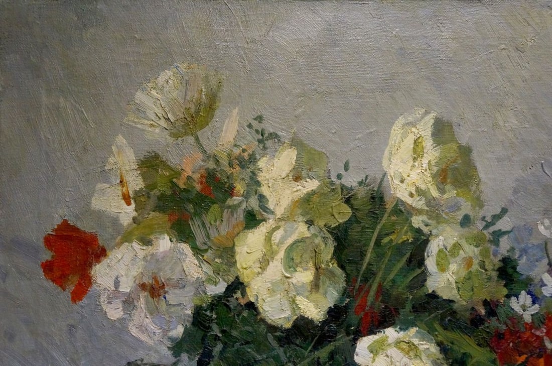 Oil painting Flowers Khodchenko Lev Pavlovich - 3