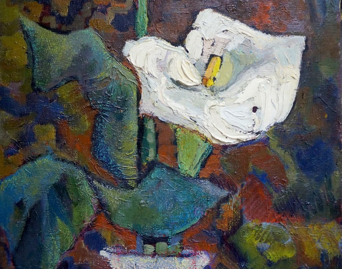Oil painting Lilies Shevchuk Vasiliy Mikhaylovich - 5