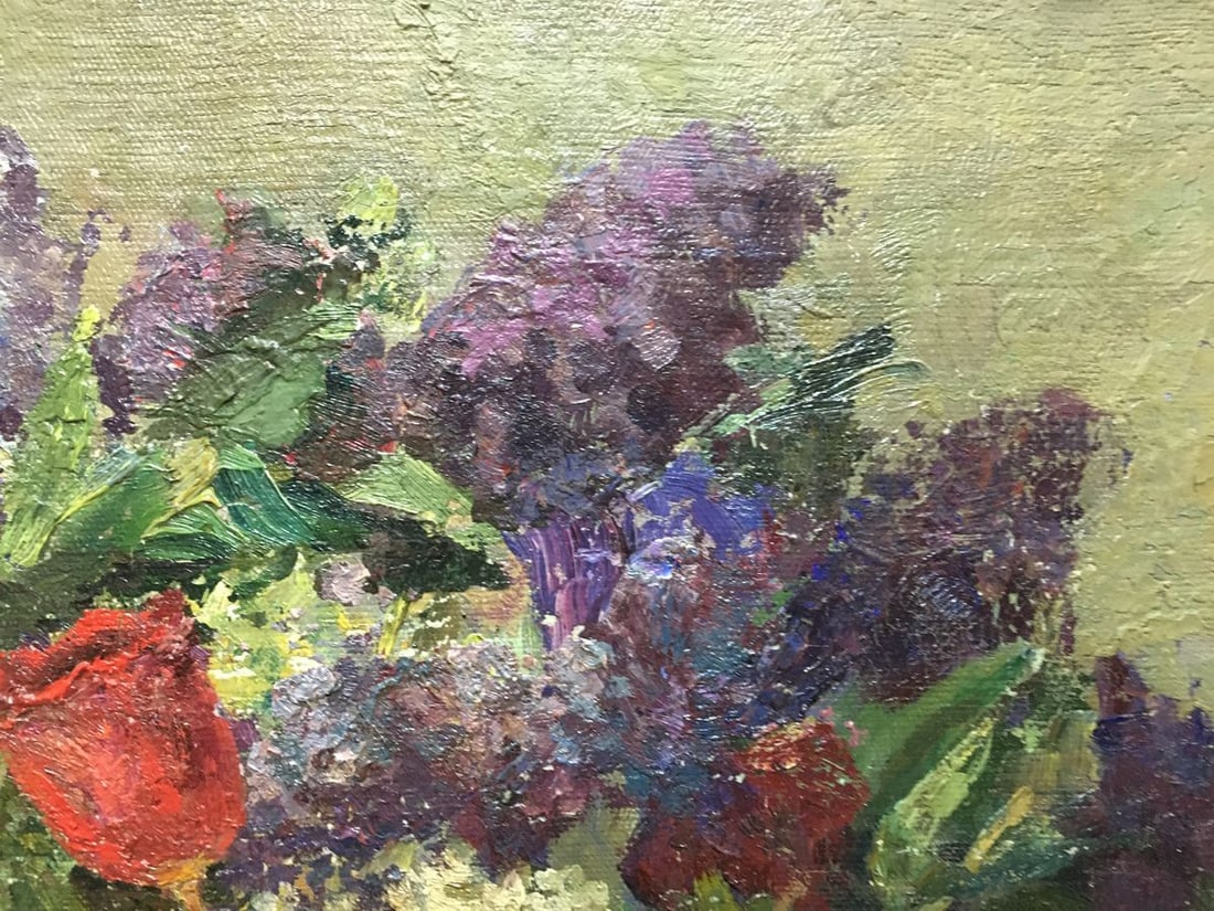 Oil painting Flowers - 3