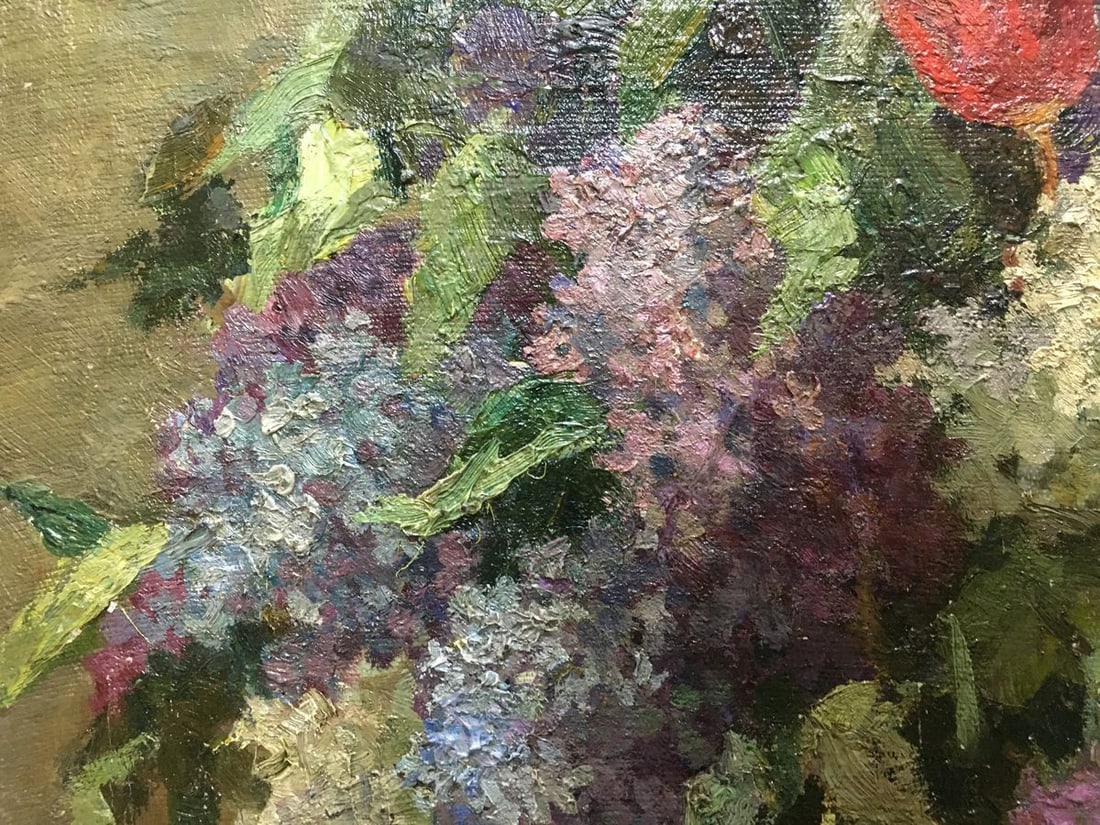 Oil painting Flowers - 4