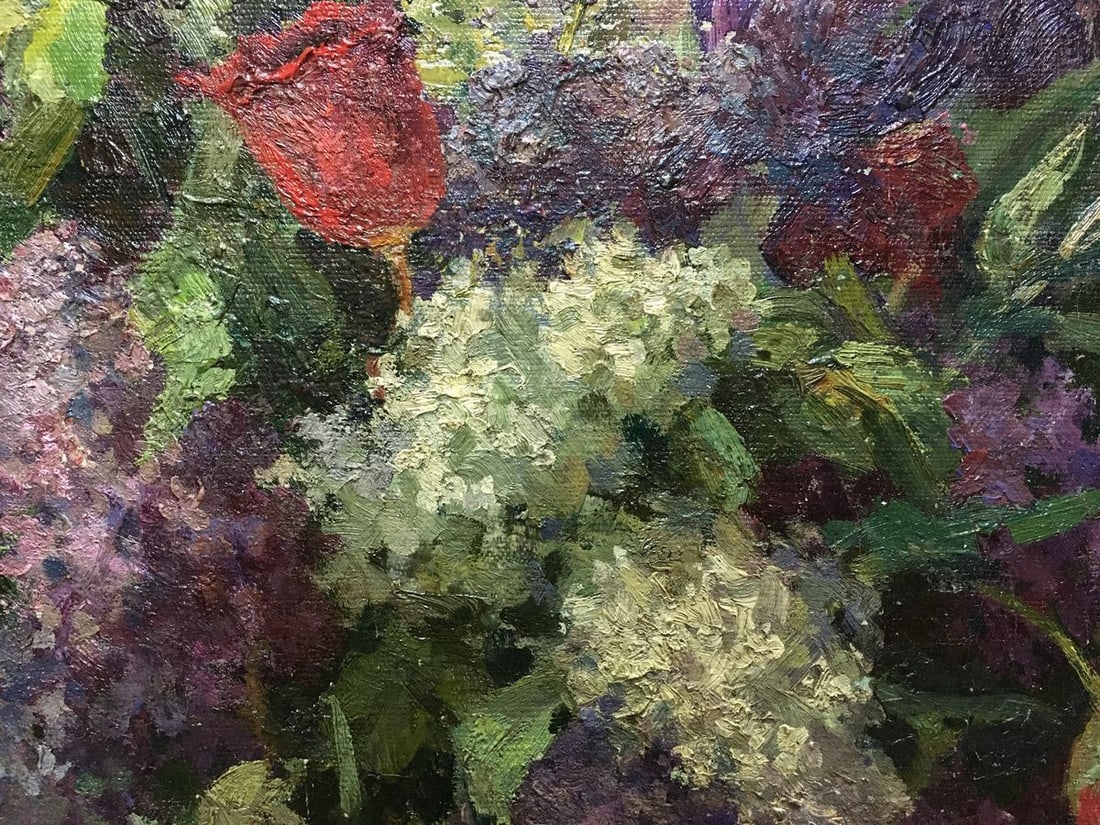 Oil painting Flowers - 5