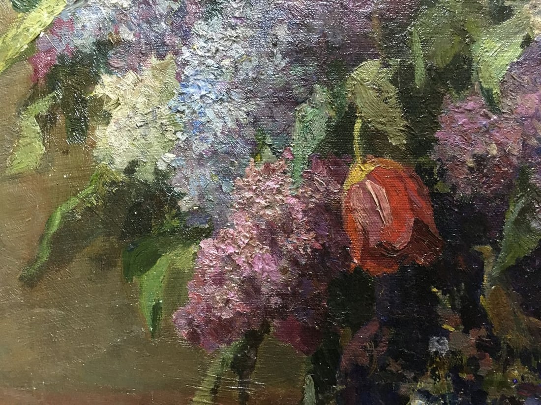 Oil painting Flowers - 8