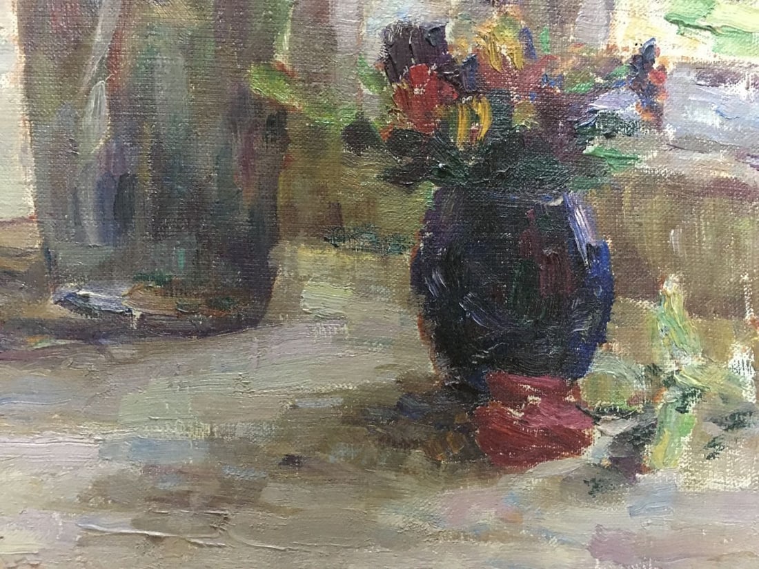 Oil painting Still life of roses Kurnakov Georgy Vasilievich - 9