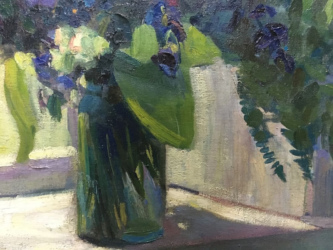 Oil painting Forest flowers Nesukai Vera Yakovlevna - 11