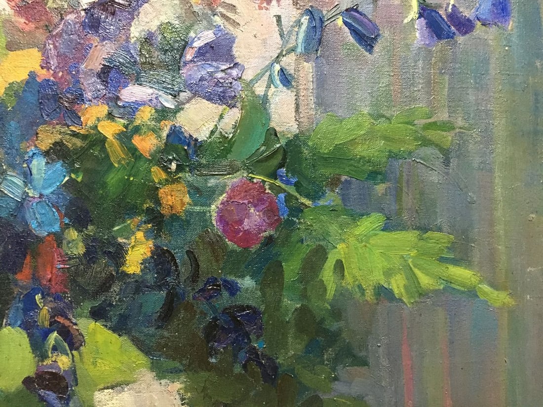 Oil painting Forest flowers Nesukai Vera Yakovlevna - 7