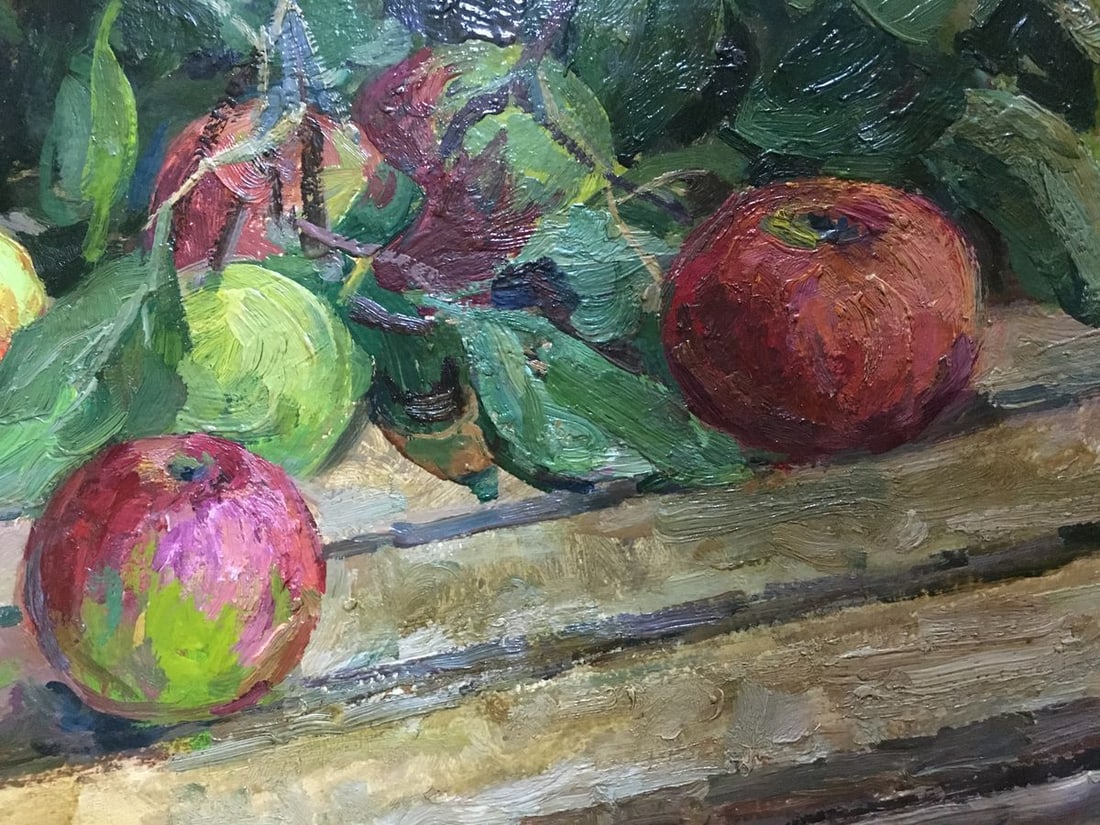 Oil painting Apples - 5