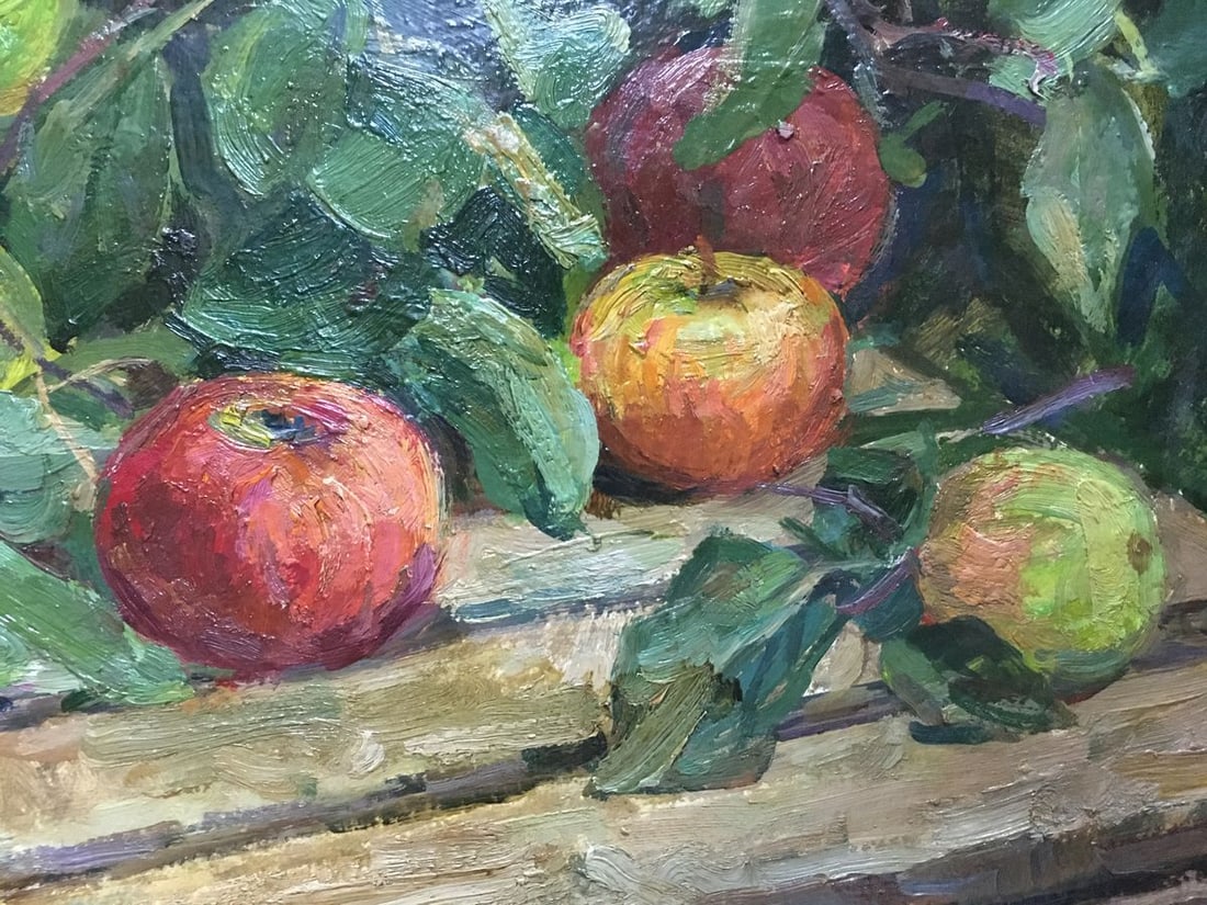 Oil painting Apples - 6