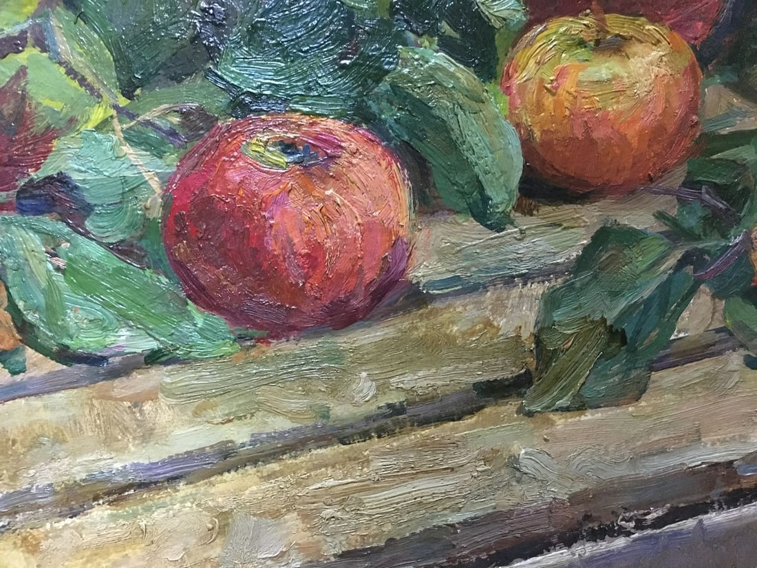 Oil painting Apples - 8