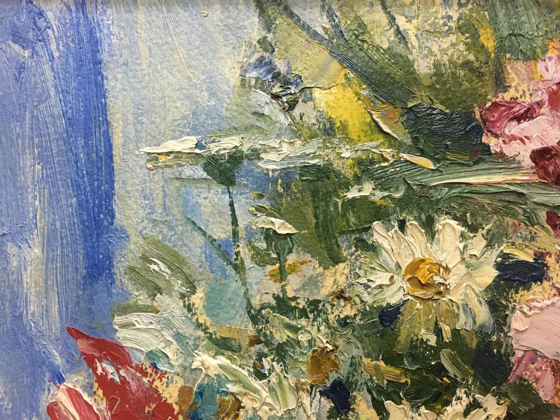 Oil painting Flowers Volsky Petr Dmitrievich - 2