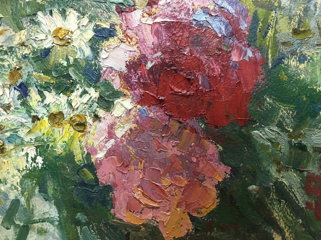 Oil painting Flowers Volsky Petr Dmitrievich - 5