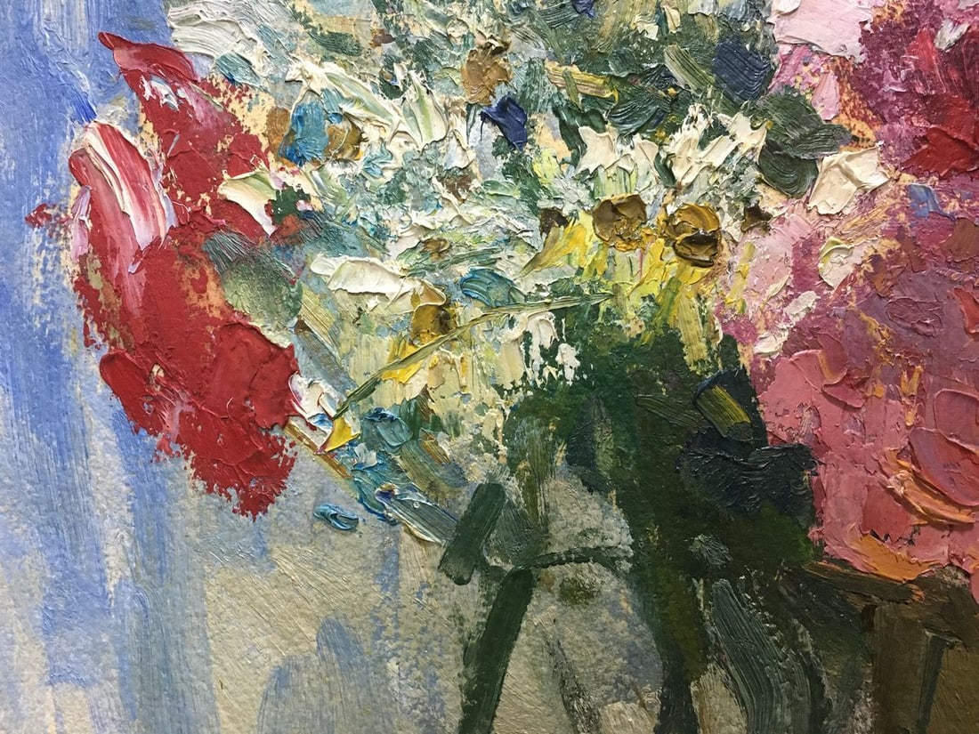 Oil painting Flowers Volsky Petr Dmitrievich - 6