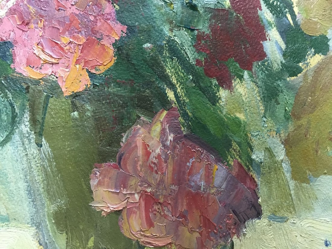 Oil painting Flowers Volsky Petr Dmitrievich - 7