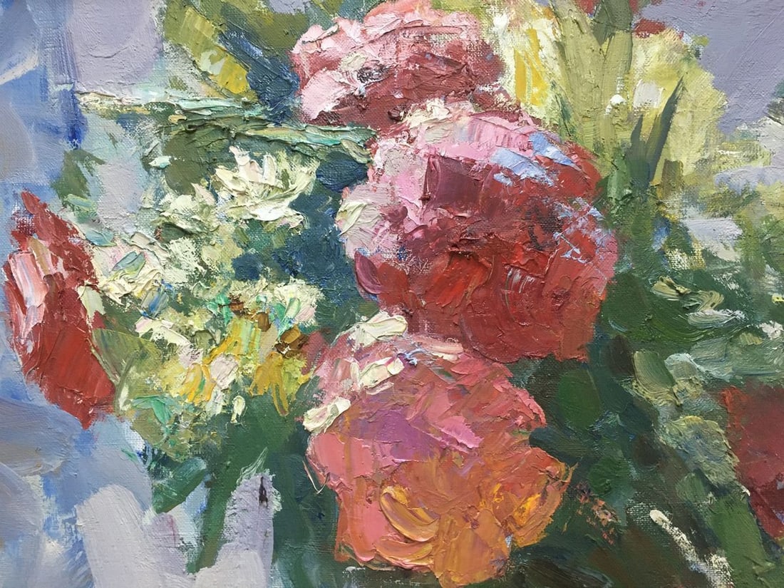 Oil painting Still life Gantman Moses Faybovich - 2