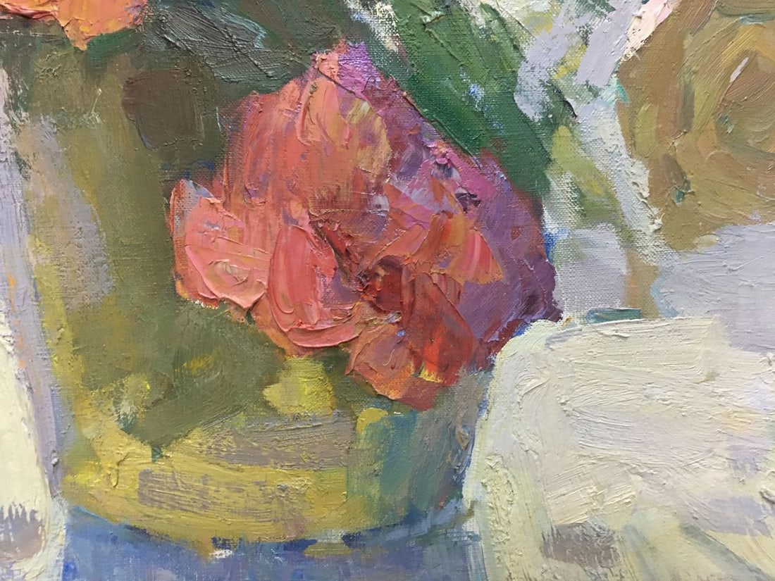 Oil painting Still life Gantman Moses Faybovich - 5