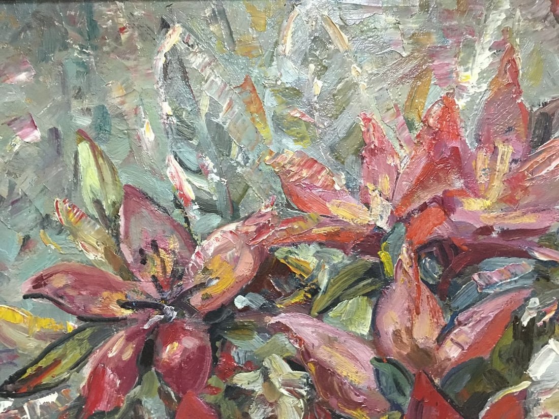 Oil painting Flowers Brendel Olga Vladimirovna - 2