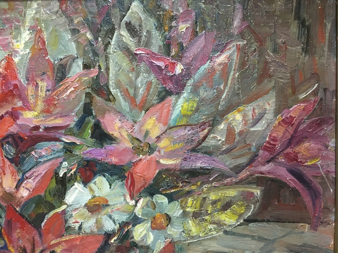 Oil painting Flowers Brendel Olga Vladimirovna - 4