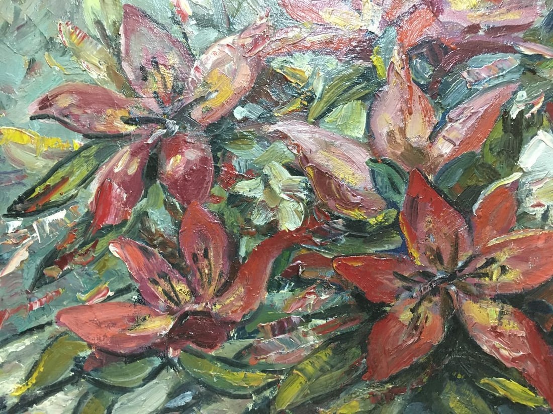 Oil painting Flowers Brendel Olga Vladimirovna - 5