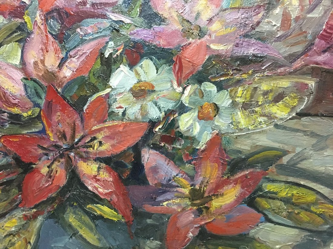 Oil painting Flowers Brendel Olga Vladimirovna - 6