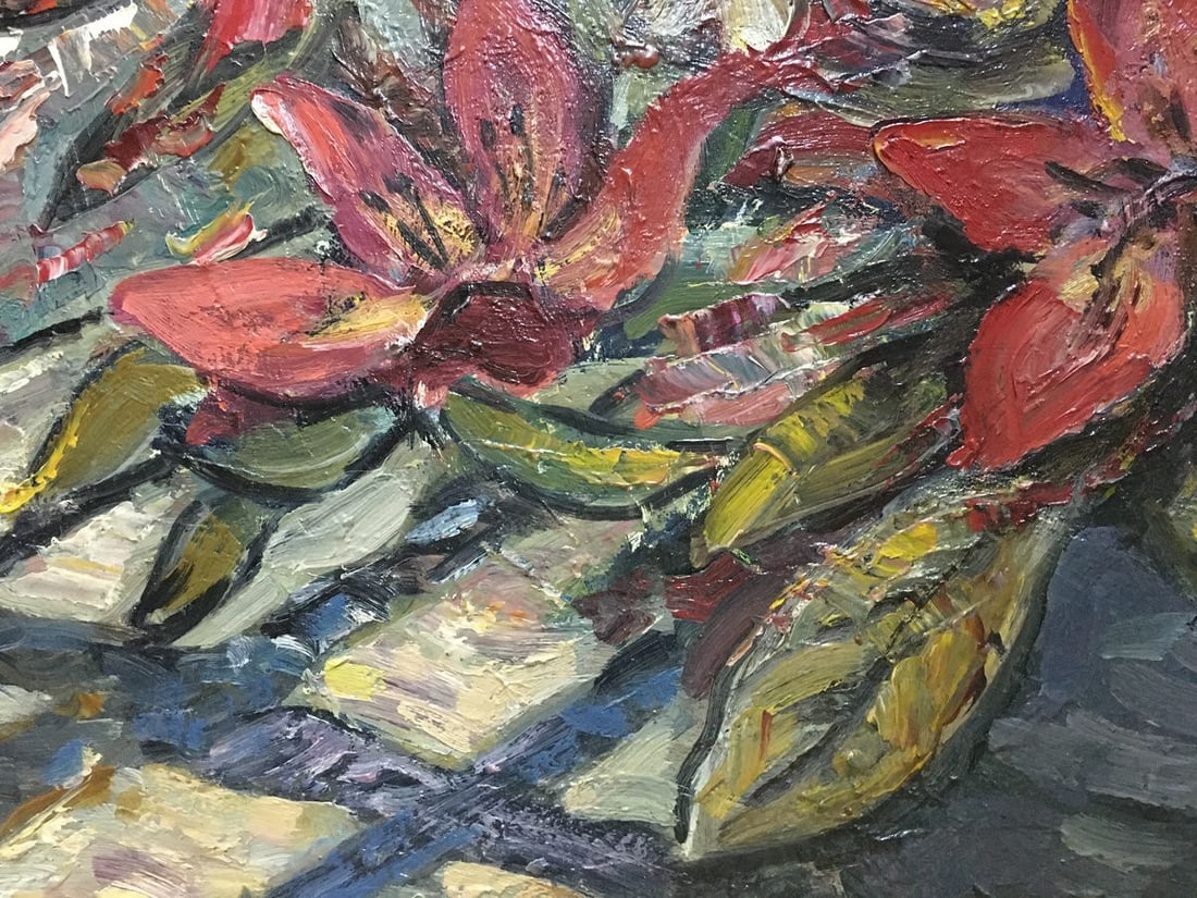 Oil painting Flowers Brendel Olga Vladimirovna - 8