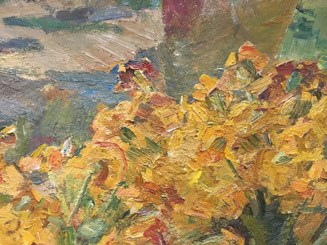 Oil painting Flowers in a vase Naumova Tamara Sergeevna - 6