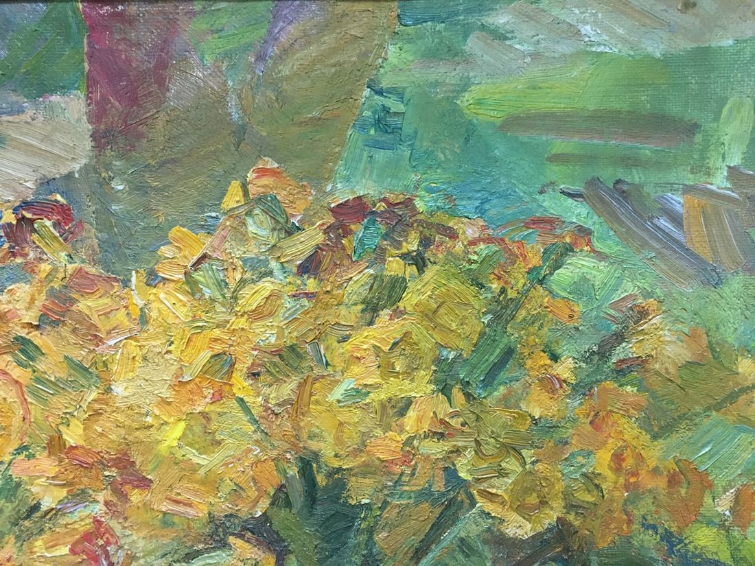 Oil painting Flowers in a vase Naumova Tamara Sergeevna - 7
