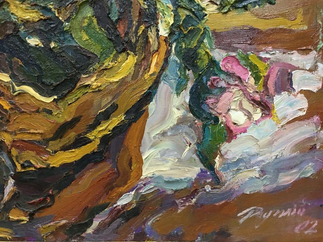 Oil painting Flowers Dupliy Sergey Alexandrovich - 4