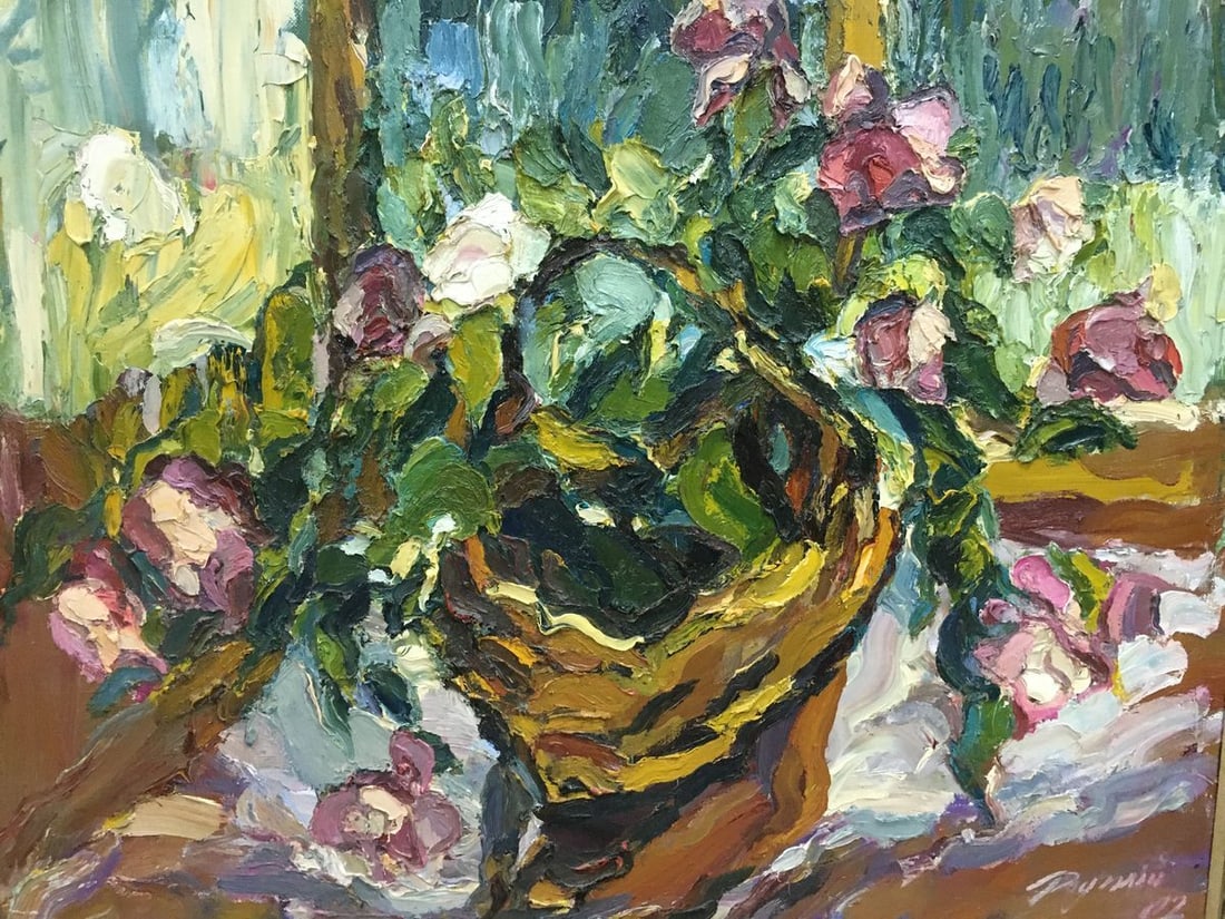 Oil painting Flowers Dupliy Sergey Alexandrovich - 7
