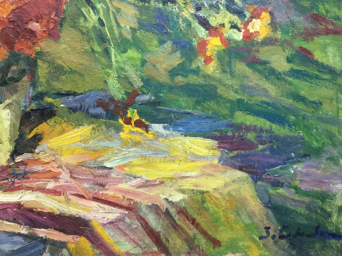 Oil painting Flowers Sokolova Zinaida Ivanovna - 3
