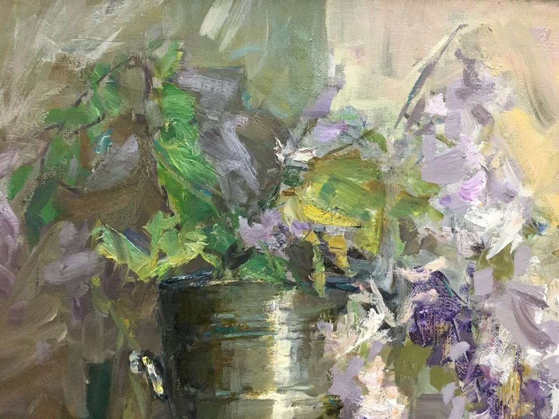 Oil painting Lilac Ryman Evgeny Nikolaevich - 6