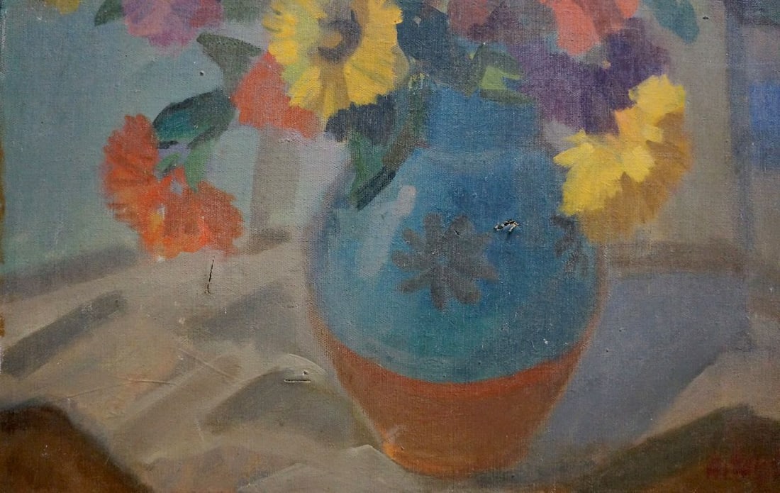 Oil painting Flowers - 2