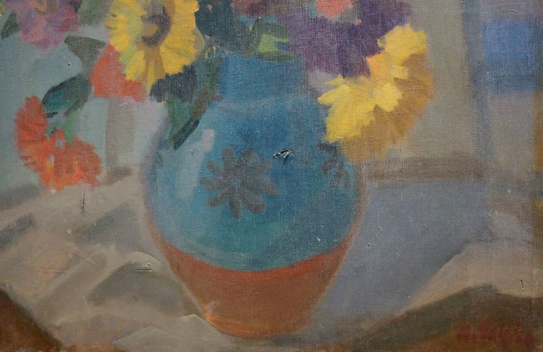 Oil painting Flowers - 4