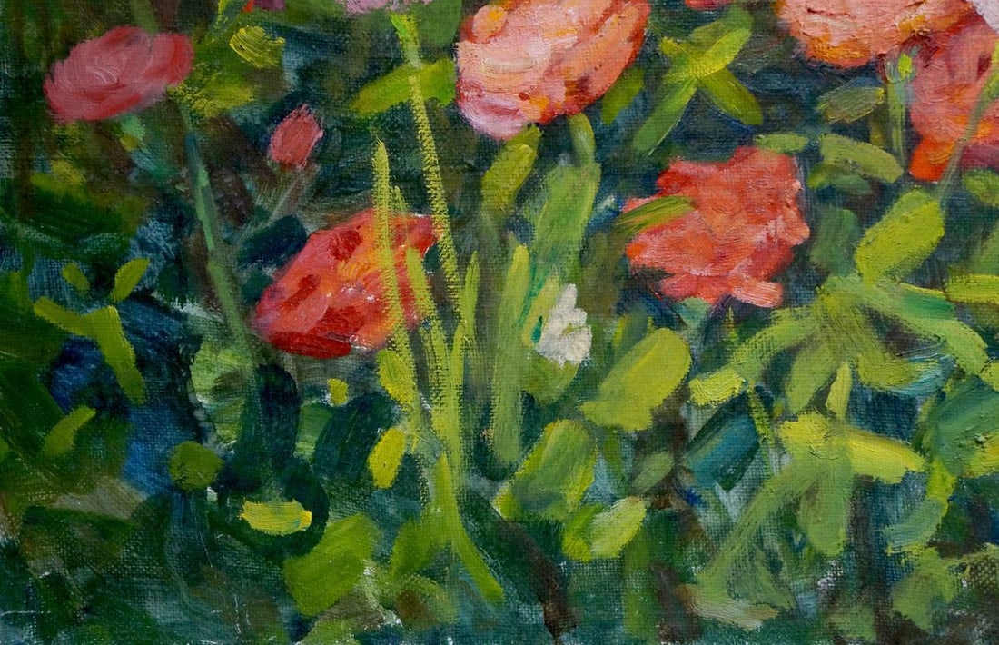 Oil painting Rose fields Smirnov Yuri Alexandrovich - 2