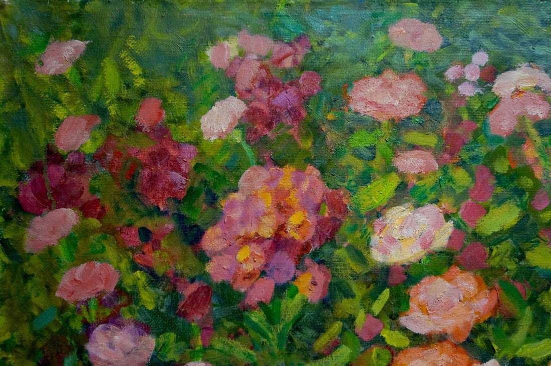 Oil painting Rose fields Smirnov Yuri Alexandrovich - 3