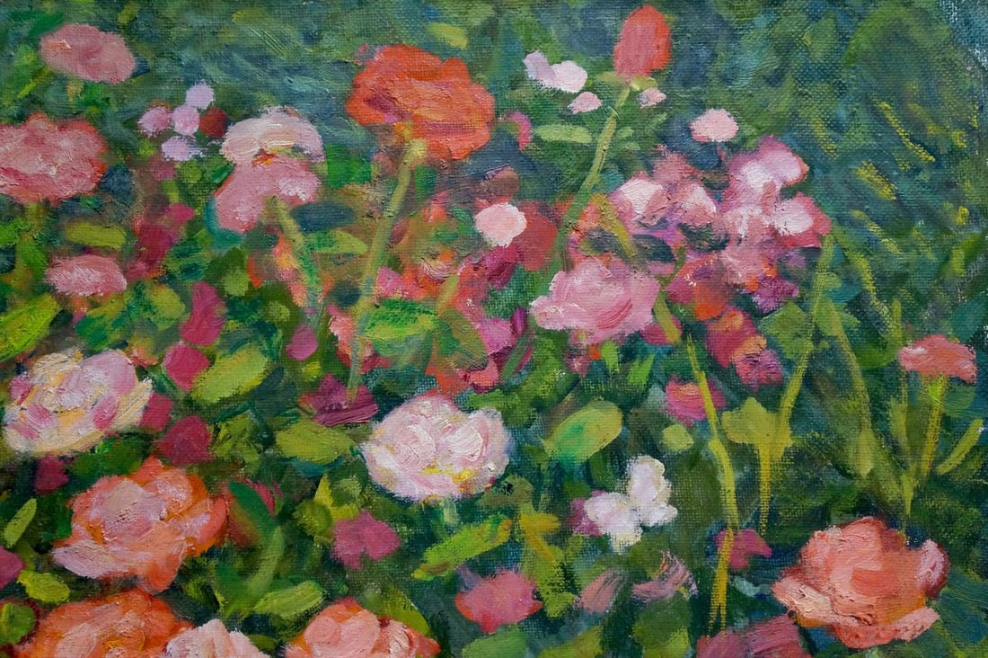 Oil painting Rose fields Smirnov Yuri Alexandrovich - 4