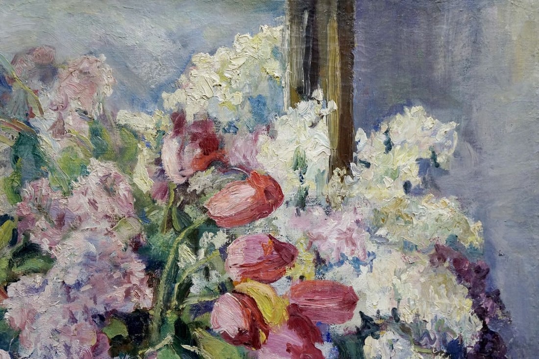 Oil painting Autumn bouquet - 4