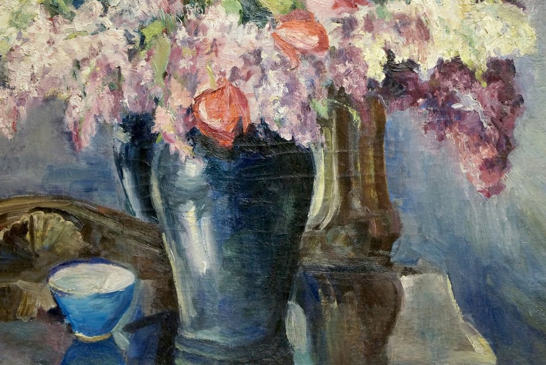 Oil painting Autumn bouquet - 5