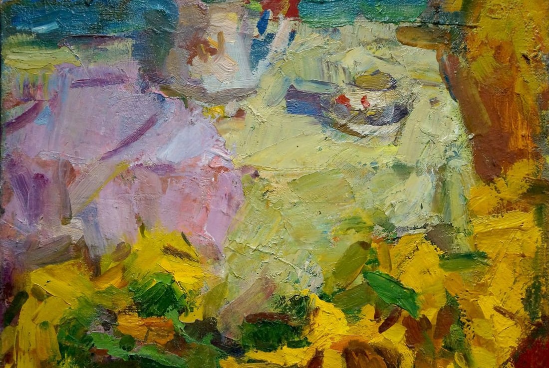 Oil painting Flowers on the table Schwab Vladimir - 4