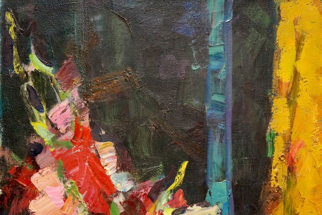 Oil painting Flowers on the table Schwab Vladimir - 6