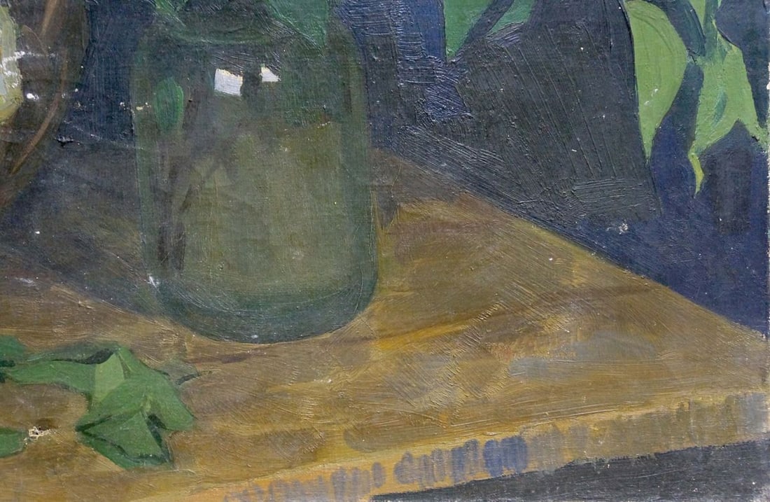 Oil painting Lilac in a vase - 5