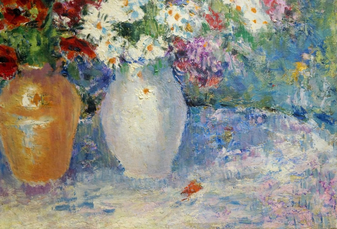 Oil painting Flowers - 5