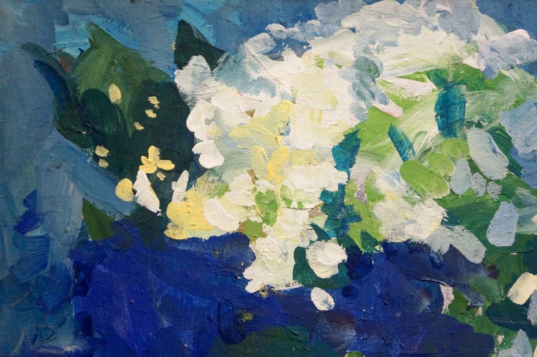 Oil painting Spring flowers - 3